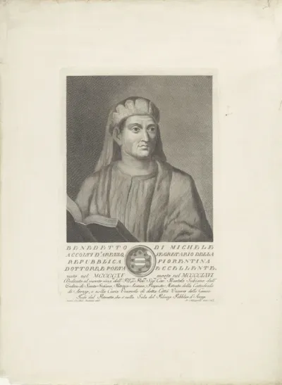 Portret van Benedetto Accolti