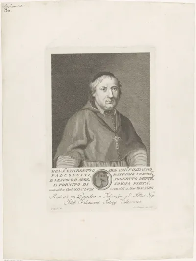 Portret van Benedetto Falconcini