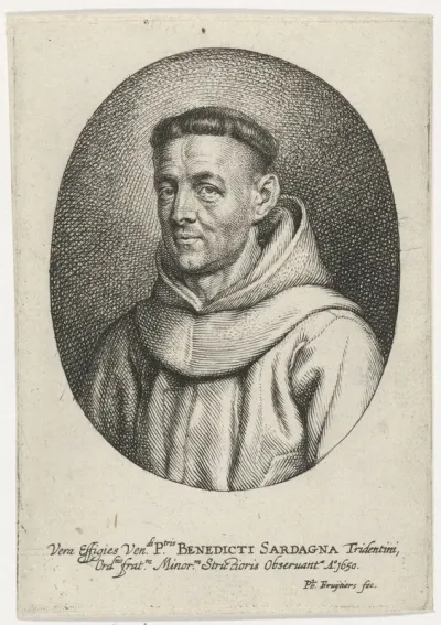 Portret van Benedictus Sardegna