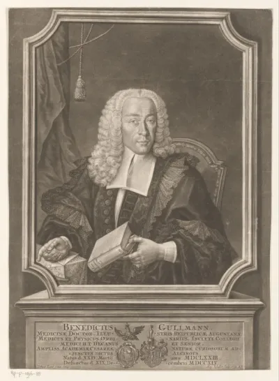 Portret van Benedikt Gullmann