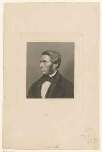 Portret van Benedikt Waldeck