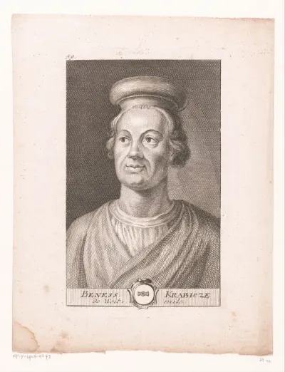 Portret van Benessius Krabice de Weitmühl
