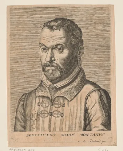 Portret van Benito Arias Montano