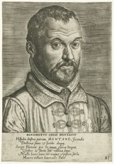 Portret van Benito Arias Montano