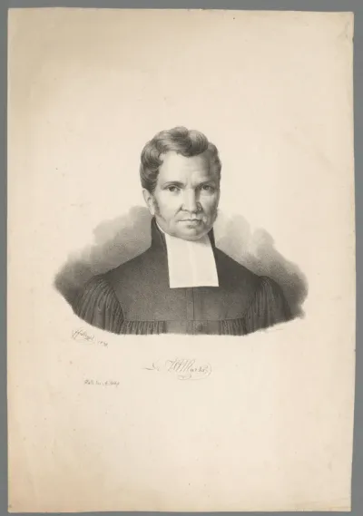 Portret van Benjamin Adolph Marks