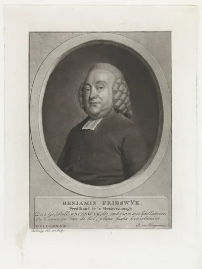 Portret van Benjamin Frieswijk