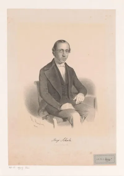 Portret van Benjamin Schuh