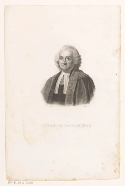 Portret van Benoist de La Grandière
