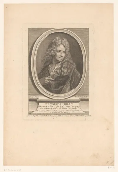 Portret van Benoît Audran