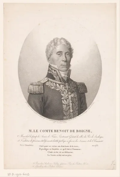 Portret van Benoît de Boigne