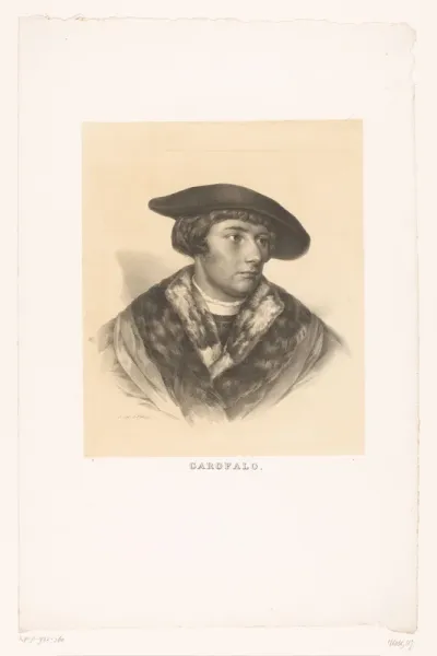 Portret van Benvenuto Tisi da Garofalo