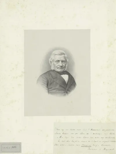 Portret van Berend Brugsma