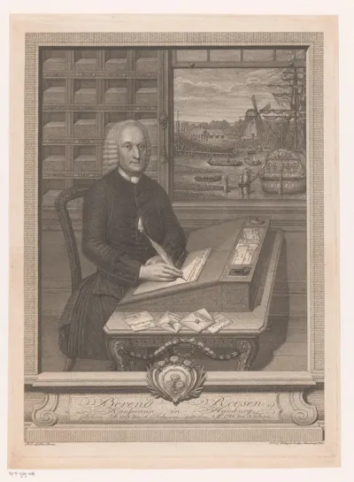 Portret van Berend Roosen