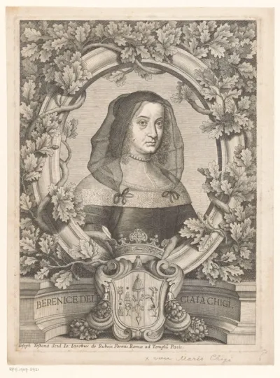 Portret van Berenice della Ciaia