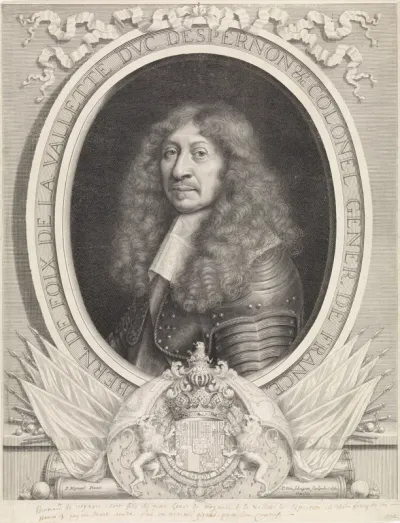 Portret van Bernard de Foix de la Valette, hertog van Epernon