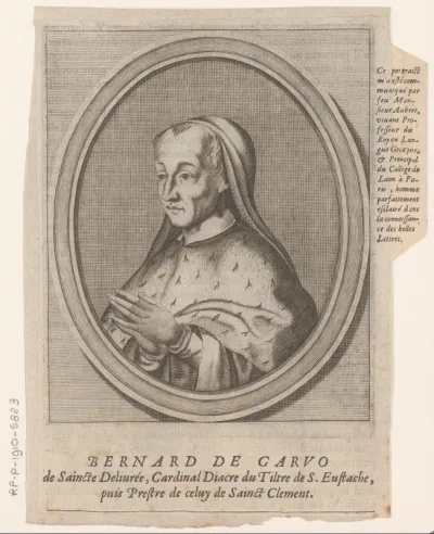 Portret van Bernard de Garvo