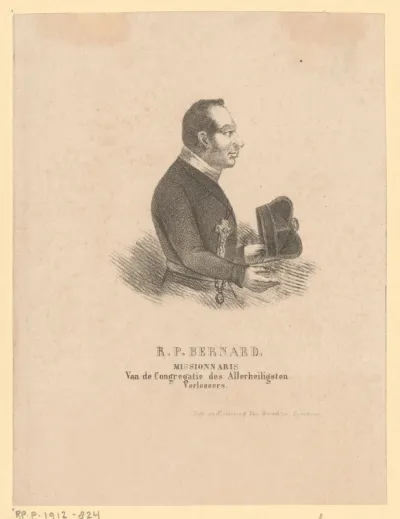 Portret van Bernard Hafkenscheid