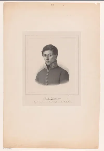 Portret van Bernard Herman Goudriaan