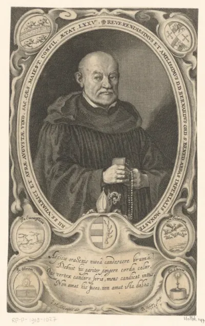 Portret van Bernard Hertfelder