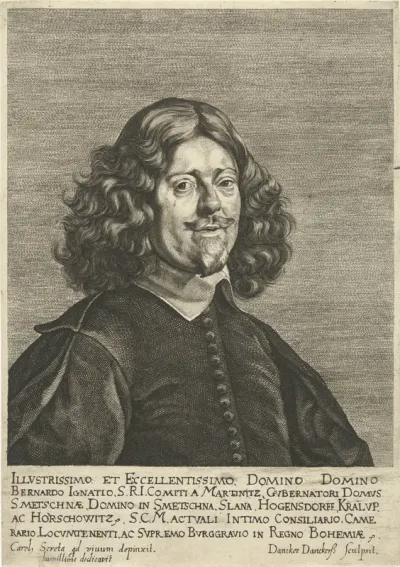 Portret van Bernard Ignatius, graaf van Martinitz