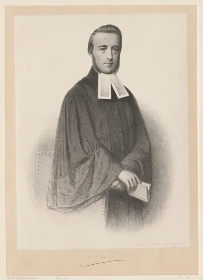 Portret van Bernard Jacob Adriani