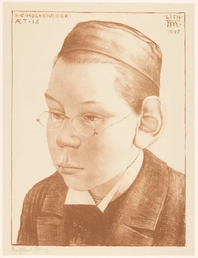 Portret van Bernard Molkenboer
