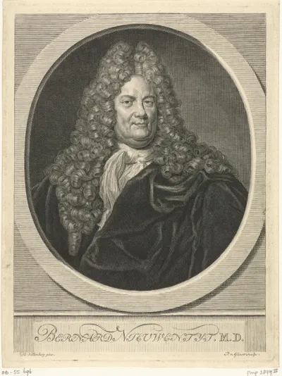 Portret van Bernard Nieuwentijt