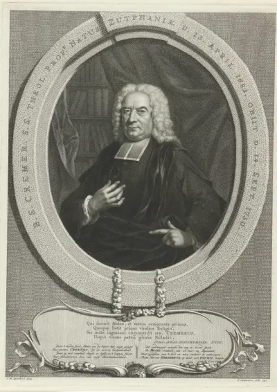 Portret van Bernard Sebastiaan Cremer