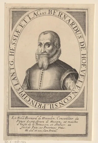 Portret van Bernard van Hoevelen