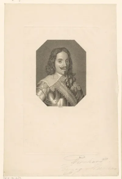Portret van Bernard von Saksen-Weimar
