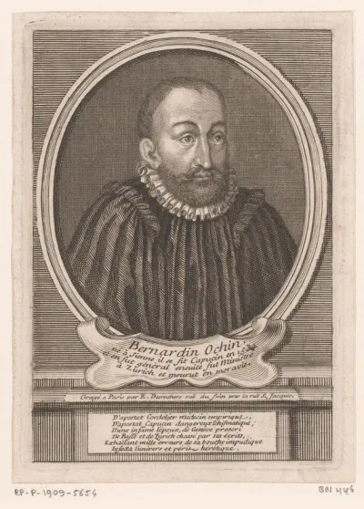 Portret van Bernardino Ochino