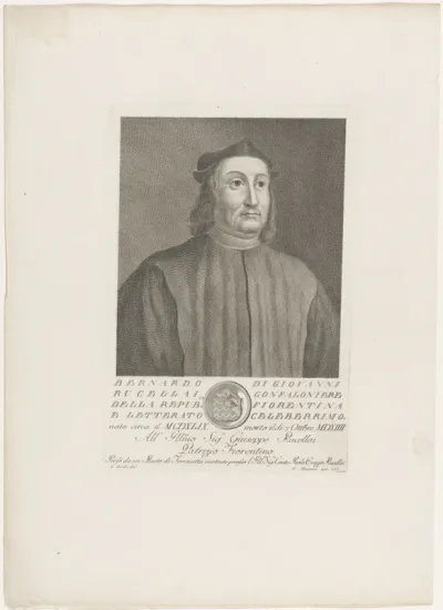 Portret van Bernardo Rucellai