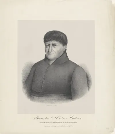 Portret van Bernardus Albertus Meddens