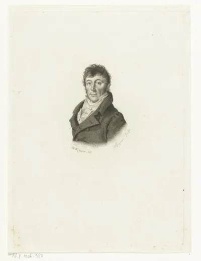 Portret van Bernardus Antonius Fallee