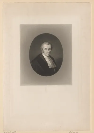 Portret van Bernardus Franciscus Suerman