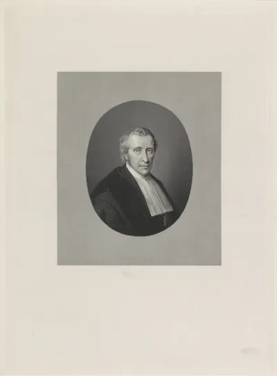Portret van Bernardus Franciscus Suerman