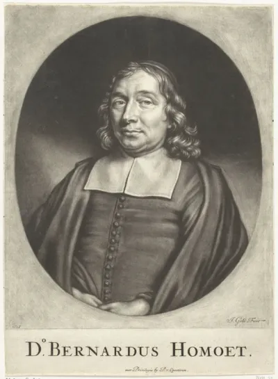 Portret van Bernardus Homoet