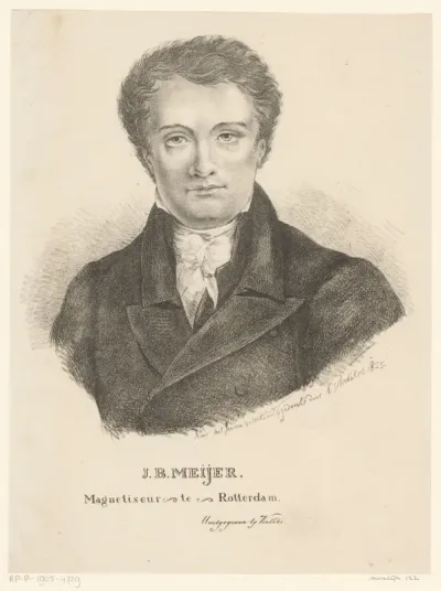 Portret van Bernardus Jodocus Meijer