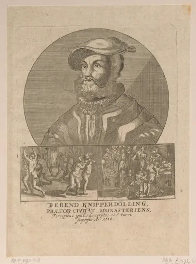 Portret van Bernardus Knipperdolling