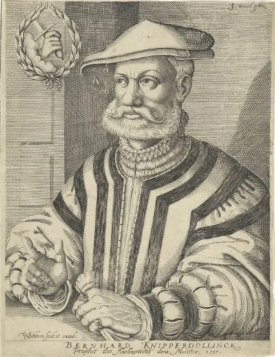 Portret van Bernardus Knipperdolling