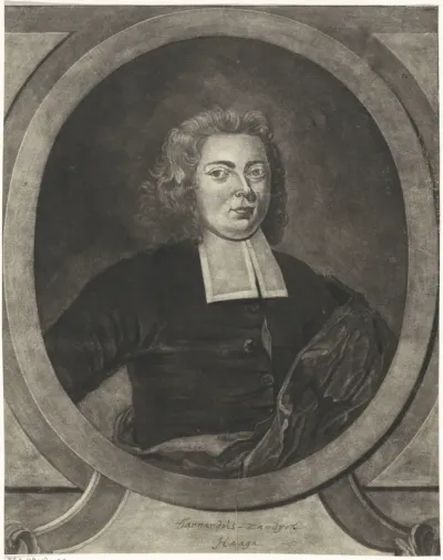 Portret van Bernardus Sandijk