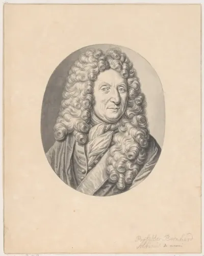 Portret van Bernhard Albinus-Weiss