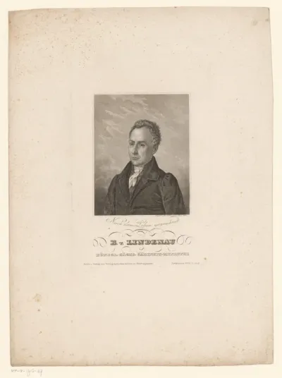 Portret van Bernhard August von Lindenau