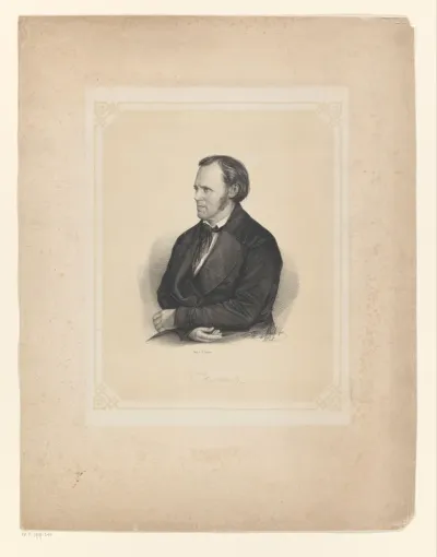 Portret van Bernhard Eberhard