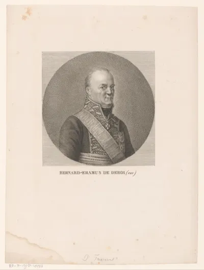 Portret van Bernhard Erasmus von Deroy