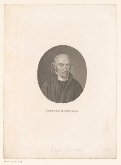 Portret van Bernhard Heinrich Overberg