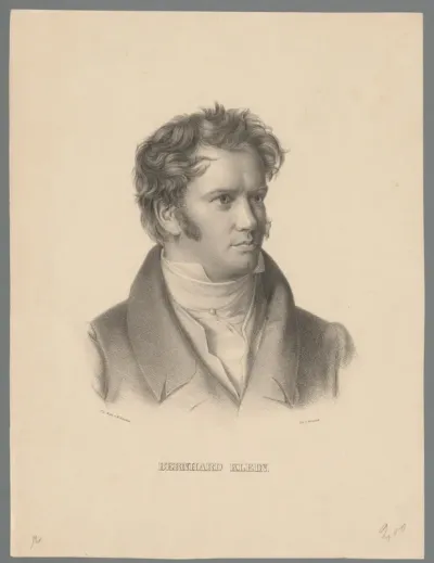 Portret van Bernhard Klein
