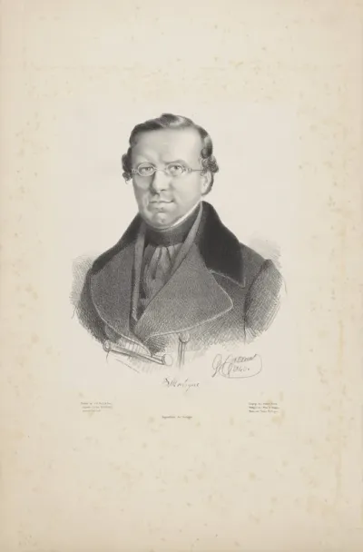 Portret van Bernhard Molique