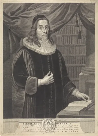 Portret van Bernhard Oelreich