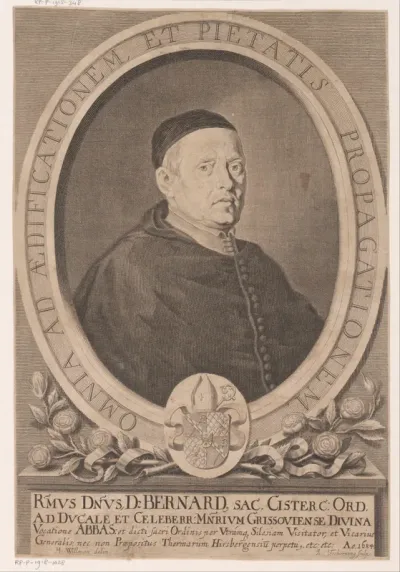 Portret van Bernhard Rosa